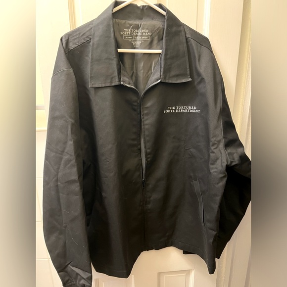 Taylor Swift TTPD Black Jacket NWOT - Picture 1 of 9